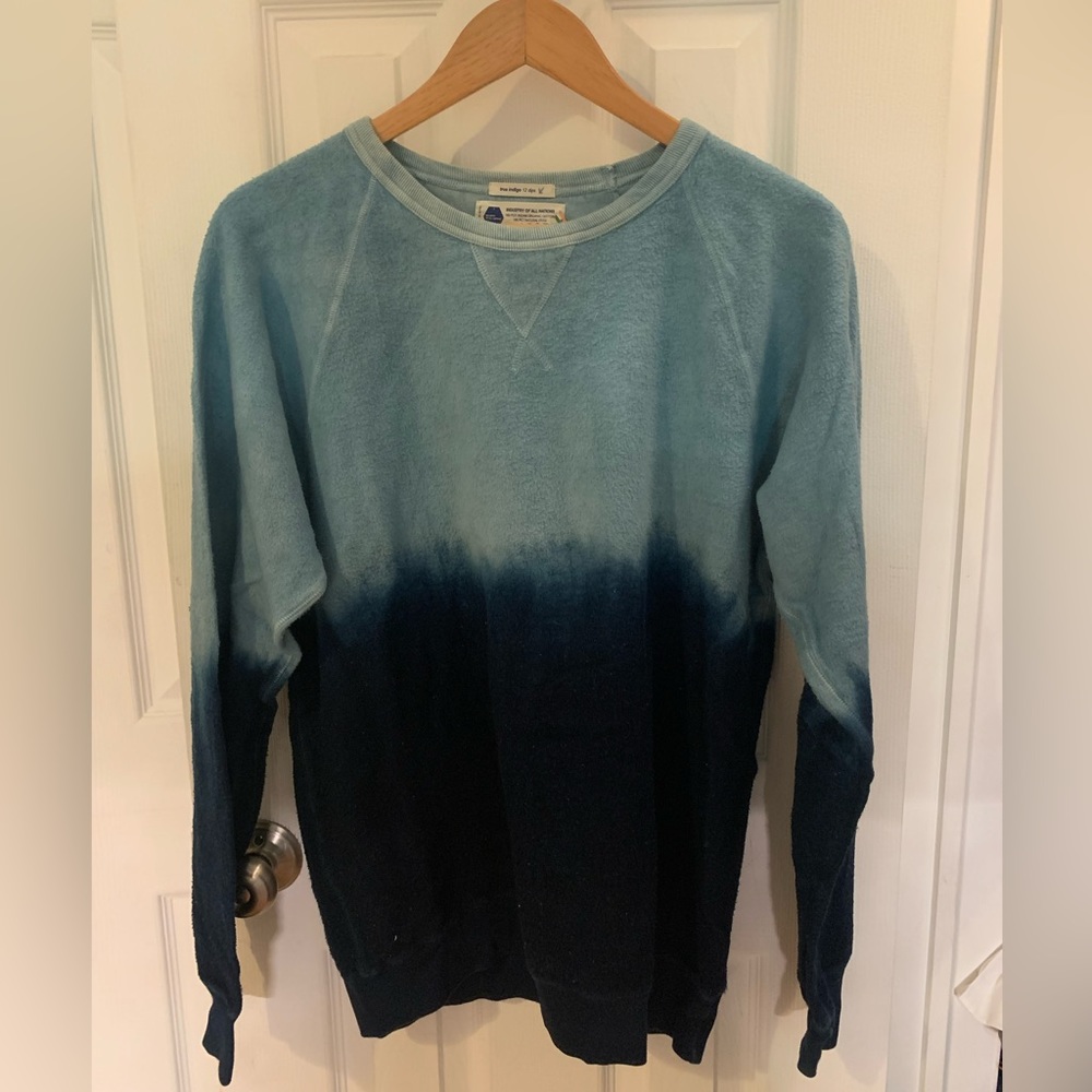 Industry of All Nations tie dye cotton crewneck size Medium